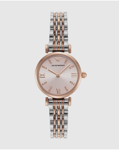 Emporio Armani - Two Tone Analogue Watch