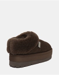 EVERAU - EverAU Ugg Ulrika Platform Sheepskin Upper House Shoes