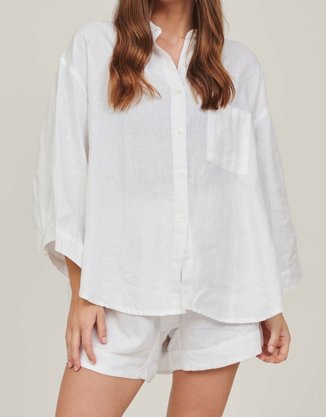 Carlotta + Gee - 100% Linen Shirt