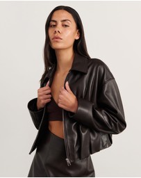 Jag - Leather Bomber