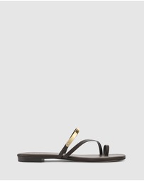 Siren - Miles Strappy Flat Sandals