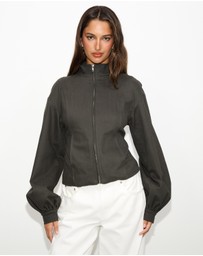 Dazie - Isla Cotton Bomber Jacket