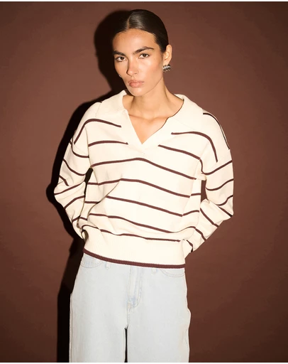Staple the Label - Elara Polo Jumper