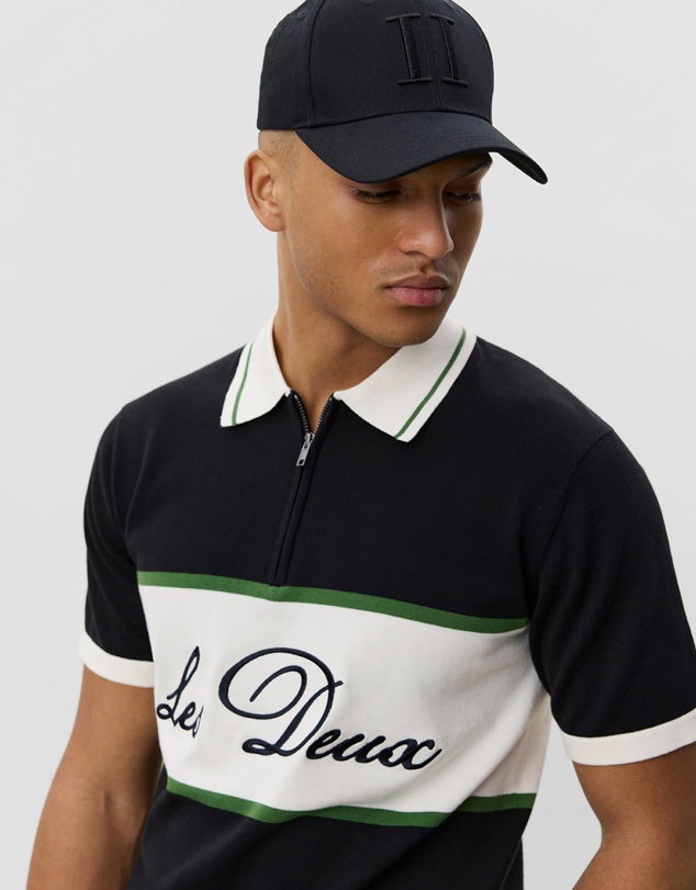 Les Deux - Knitted Zipper Polo