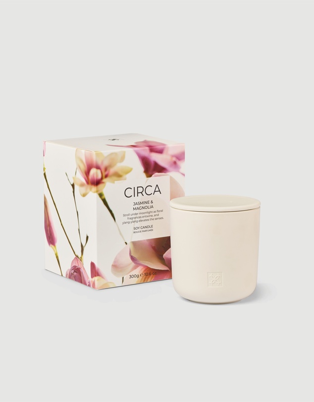 CIRCA - Jasmine & Magnolia Soy Candle