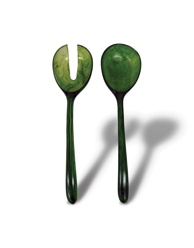 Urban Attitude - Urban Attitude LILA Large Paired Servers Length 30cm, Width 7.5cm (Spoon) - Sage Mist