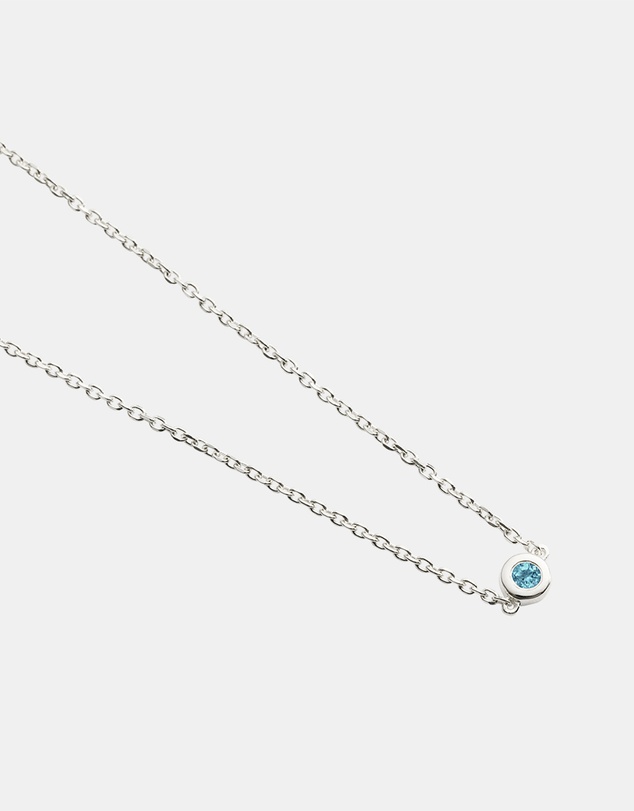 Kirstin Ash - Petite Birthstone Bracelet September London Blue Topaz