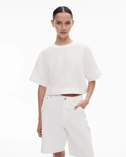 Witchery - Linen Crop Popover