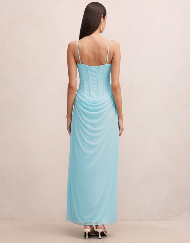 Forever New - Maeve Corset Mesh Maxi Dress