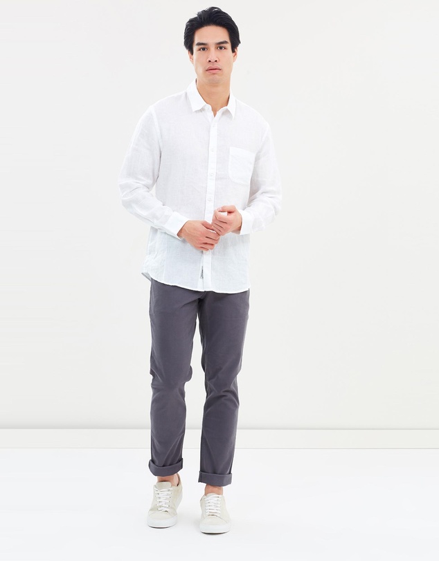 Sportscraft - Long Sleeve Linen Shirt