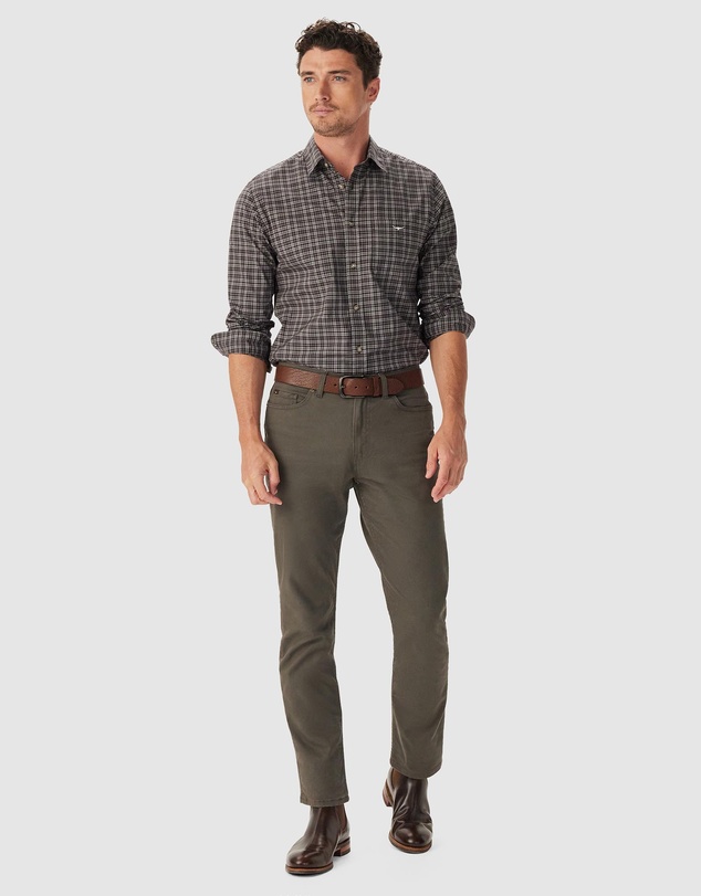 R.M.Williams - Warrah Poplin Check Shirt