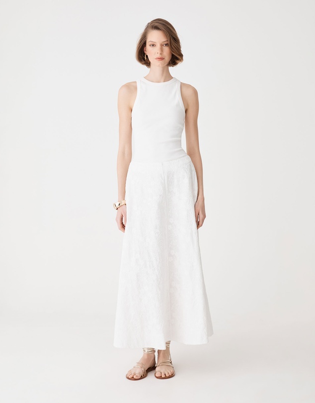 Forcast - Eloise Embroidered Skirt