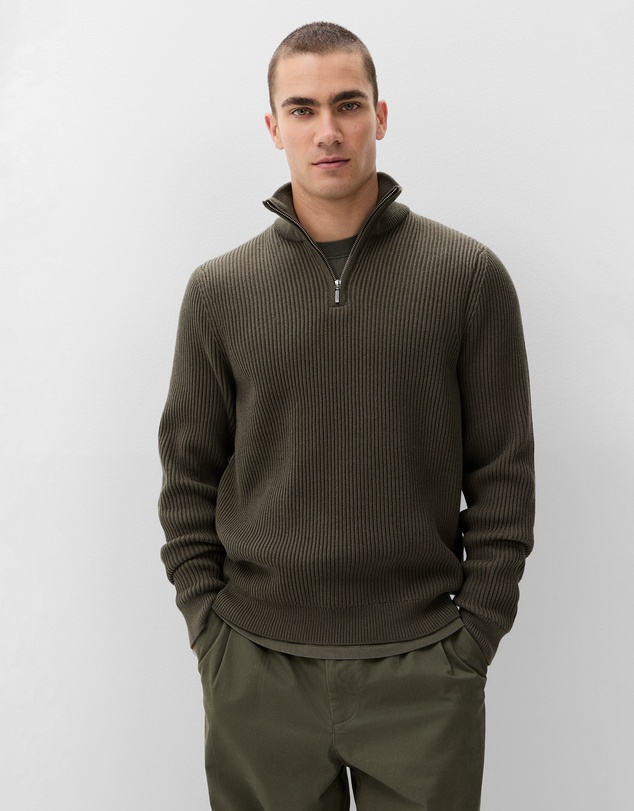 UNISON - Half Zip Knit