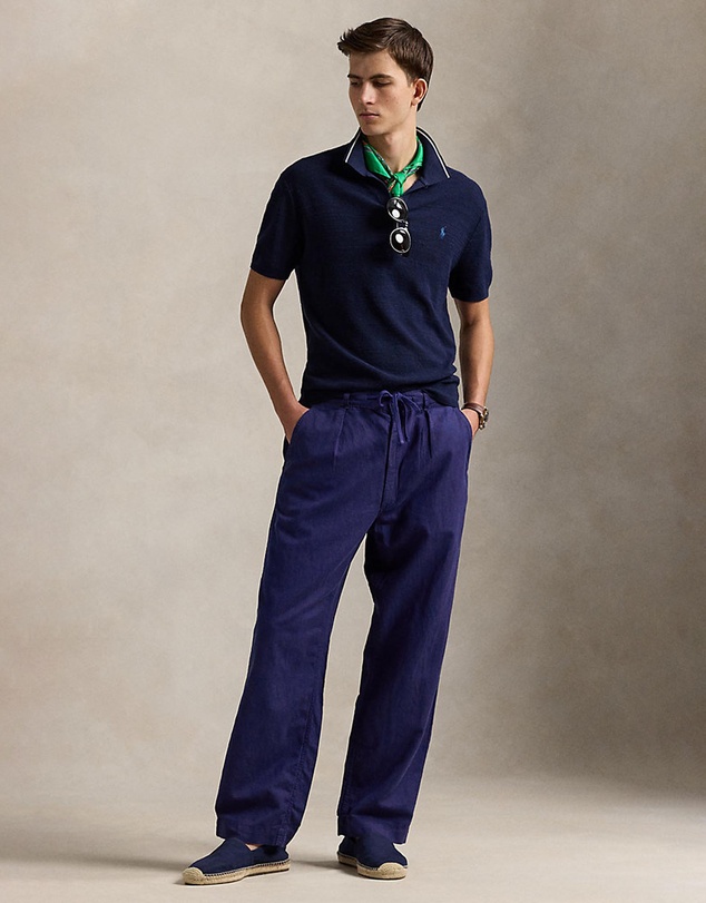 Polo Ralph Lauren - Polo Prepster Linen-Cotton Easy Pants