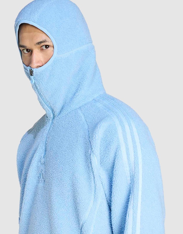 adidas Originals - Borg Fleece Teamgeist 1/4 Zip Hoodie