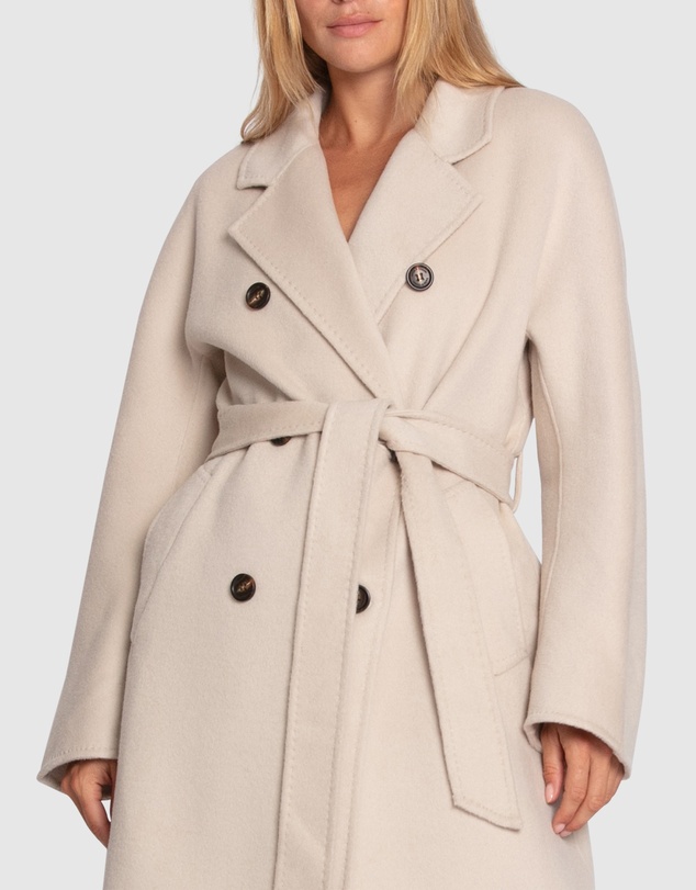 Belle & Bloom - Real Love Double Breasted Maxi Coat