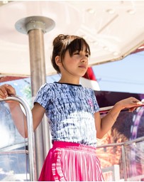 B.Nosy - Organic Cotton Tie Dye Tee - Kids-Teens