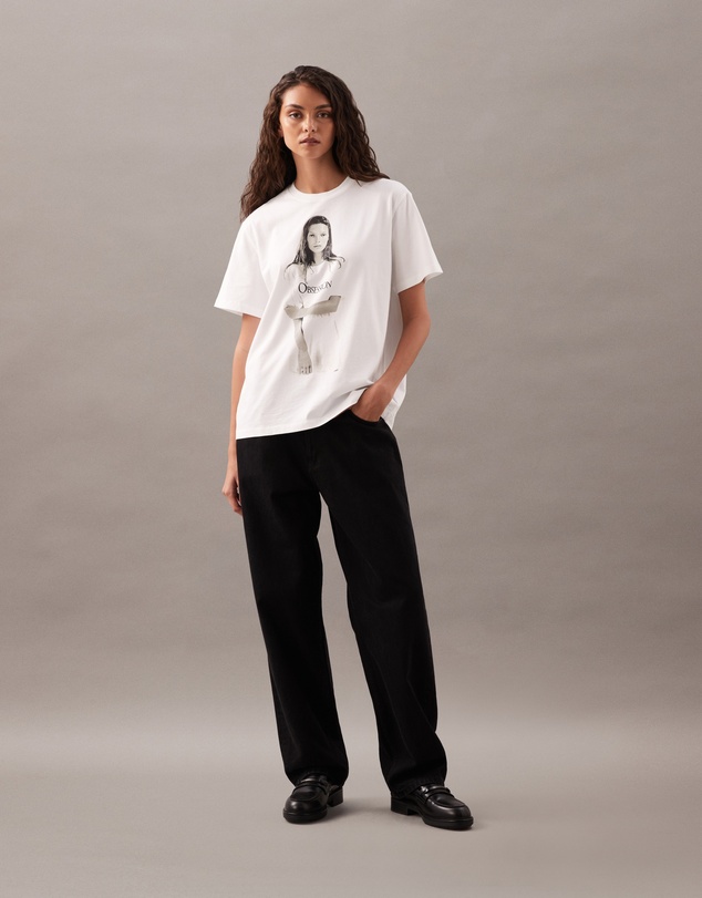 Calvin Klein - Kate Moss Graphic T-Shirt