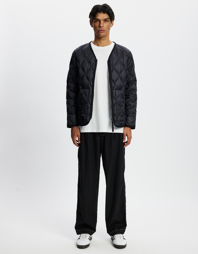 TAION - Military V-Neck W-Zip Down Jacket Soft Shell