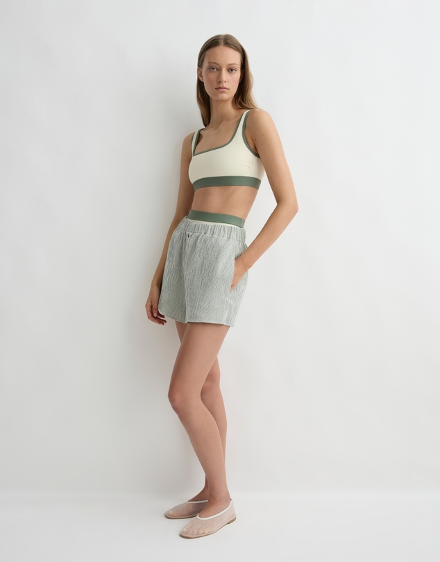 BONDI BORN - Hayden Bikini Top - Sage (Sculpteur®)