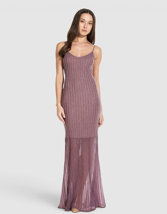 GUESS - Meena Ribbed Maxi Dress