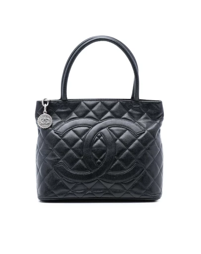 Pre-Loved by Azura Reborn - Pre-Loved Caviar Medallion Tote