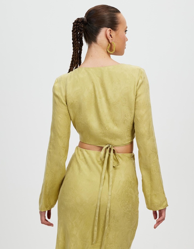 Third Form - Paisley Wrap Blouse