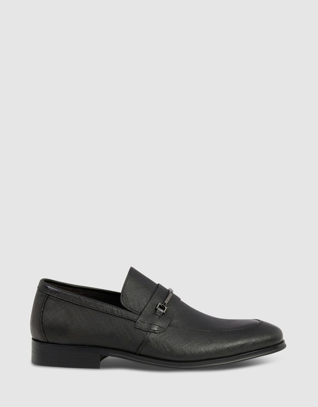 yd. - Riccardo Textured Leather Loafer