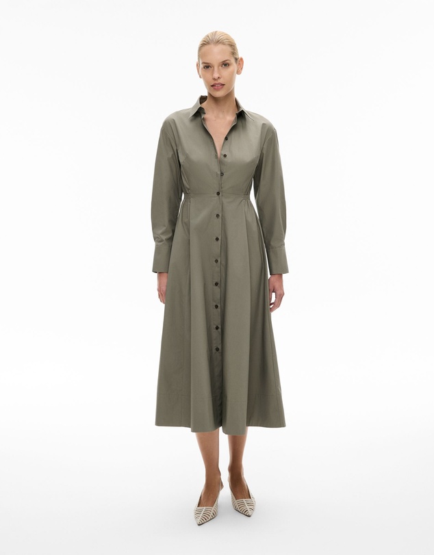 Witchery - Shirred Shirt Dress