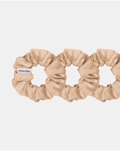 Touche - Vegan Silk - Regular Scrunchies - 3 Pack