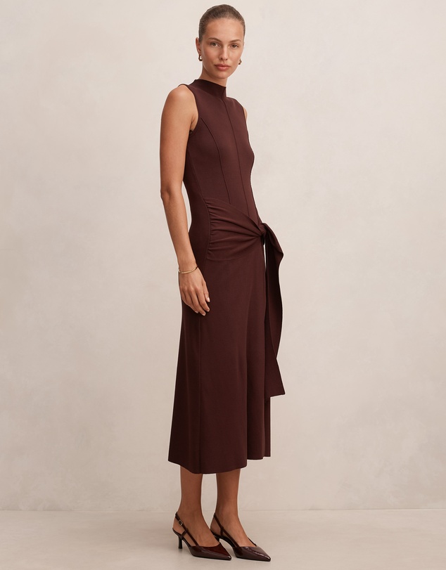 Forever New - Irina Tie Detail Knitted Dress