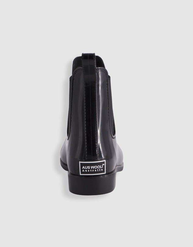AusWooli Ugg Boots - Doublebay Rainboots With Sheepskin Insole