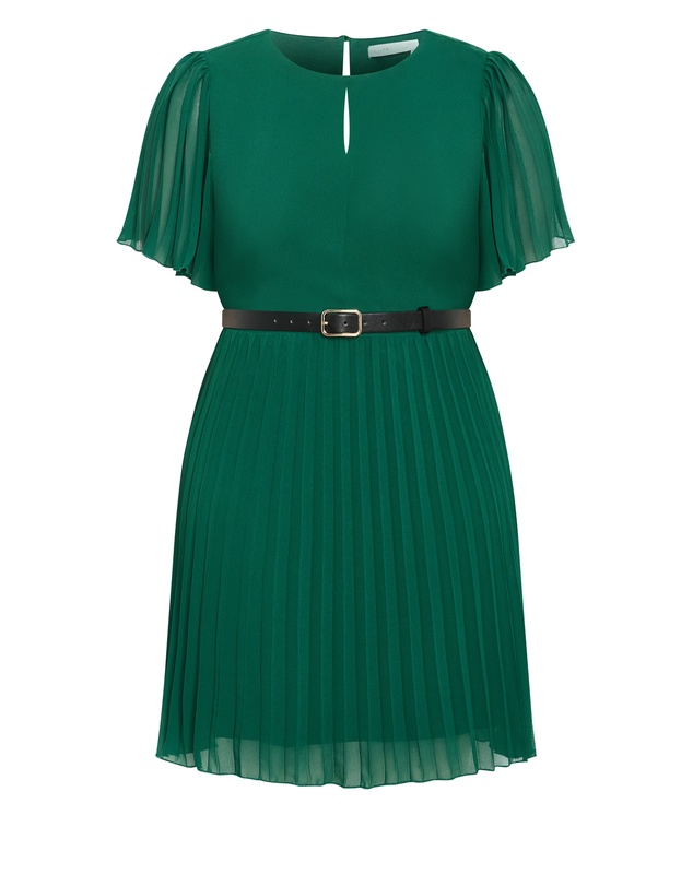 City Chic - Newberry Street Pleat Dress