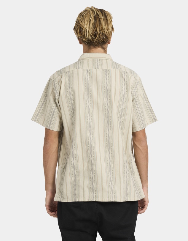 Billabong - Mens Sundays Jacquard Short Sleeve Shirt