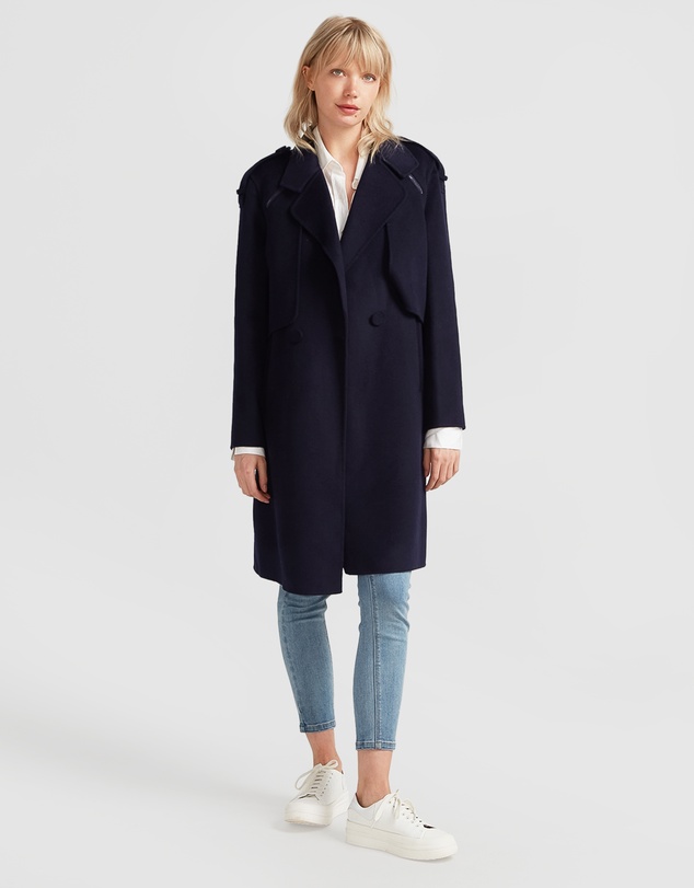 Belle & Bloom - Palm City Wool Blend Coat