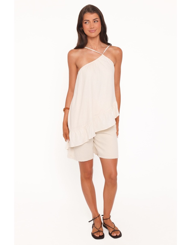 Petal & Pup - Cascade Asymmetric Top - Cream