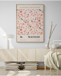 Inka Arthouse - Rose Flower by Henri Matisse Art Print