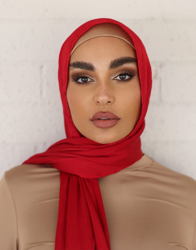Mod Squad - Crinkle Satin Hijab