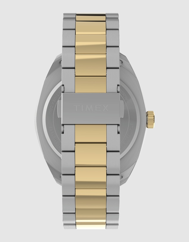 TIMEX - Weston 45mm Two-tone Stainless Steel Bracelet Watch