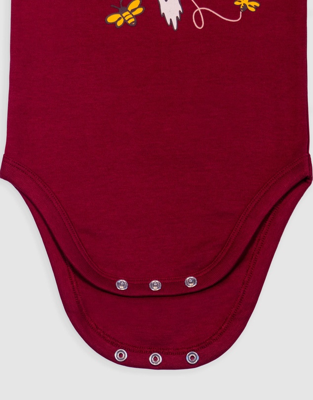 B Free Intimate Apparel - 100% Organic Cotton Short Sleeve Baby Bodysuit - Baby & Toddler