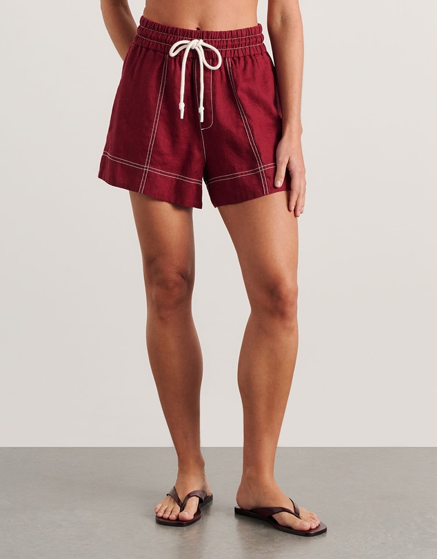 Jag - Gigi Linen Pull On Short