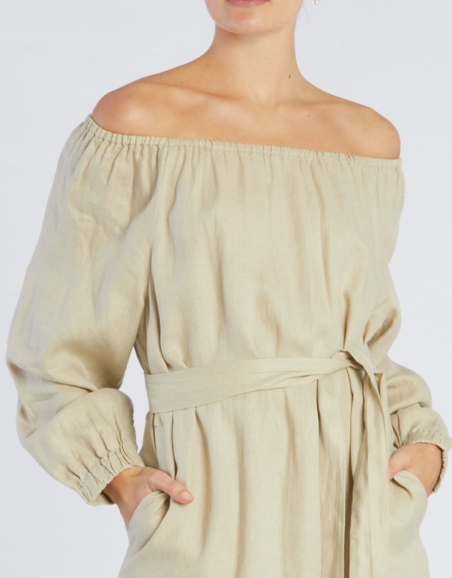 Amelius - Tala Linen Maxi Dress