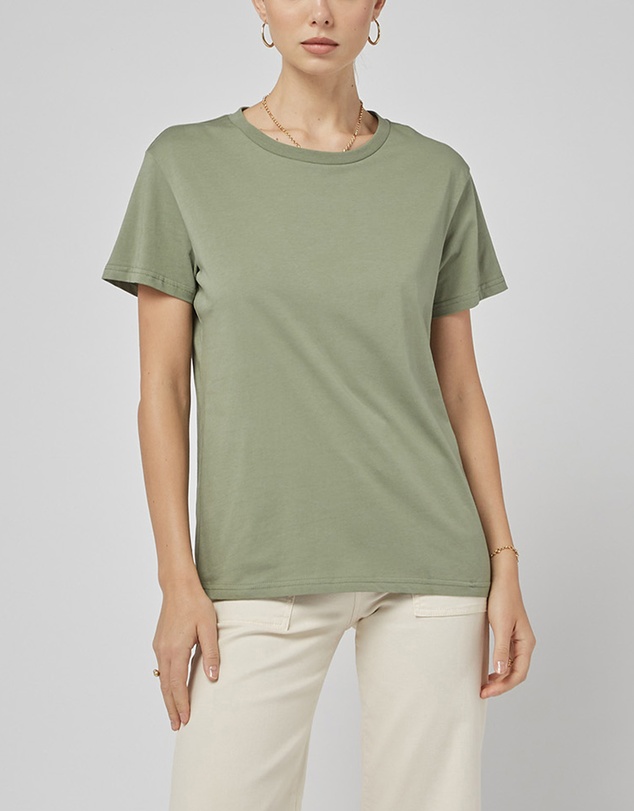 DRICOPER DENIM - Clare Oil Green Tee