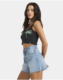 Billabong - Womens Vacation Soil Cropped Tank