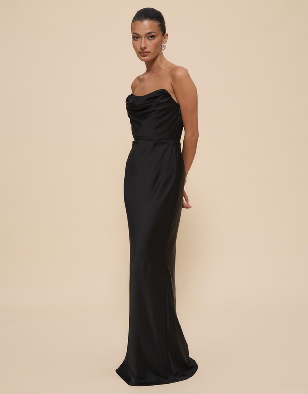 CHANCERY - Jada Strapless Corset Maxi Dress