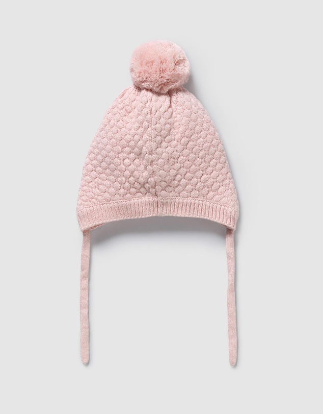 Wilson & Frenchy - Organic Knitted Bubble Bonnet - Babies