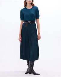 Marcs - Shimmer Flames Knit Top