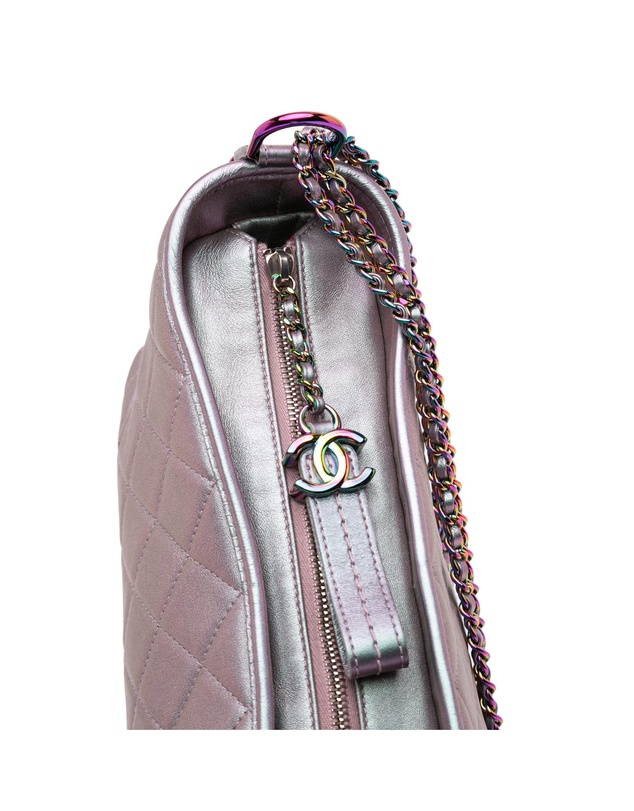Pre-Loved by Azura Reborn - Pre-Loved Medium Iridescent Calfskin Gabrielle Crossbody