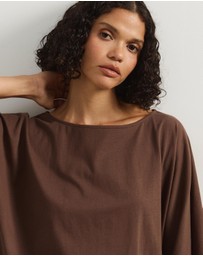 Atmos&Here - Wide Sleeve Boxy T-Shirt