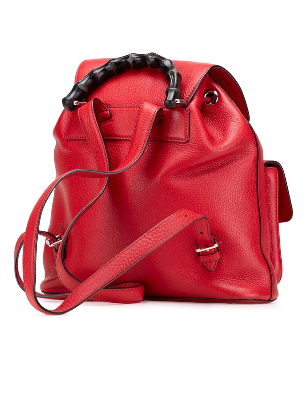 Pre-Loved by Azura Reborn - Pre-Loved Leather Bamboo Tassel Backpack